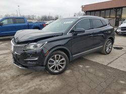 Salvage cars for sale at Fort Wayne, IN auction: 2016 Lincoln MKC Select