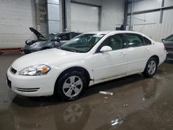 Chevrolet salvage cars for sale: 2008 Chevrolet Impala LT