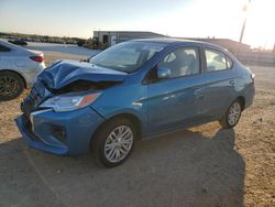 Salvage cars for sale at San Antonio, TX auction: 2024 Mitsubishi Mirage G4 SE