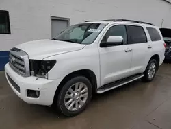 Salvage cars for sale at Farr West, UT auction: 2011 Toyota Sequoia Limited