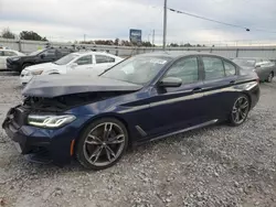 BMW Vehiculos salvage en venta: 2021 BMW M550XI