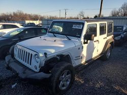 Jeep Wrangler Unlimited Sport salvage cars for sale: 2015 Jeep Wrangler Unlimited Sport