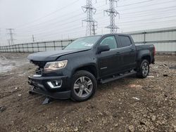 Chevrolet salvage cars for sale: 2016 Chevrolet Colorado LT