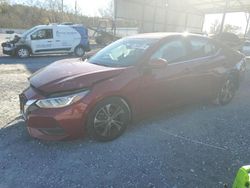 Salvage cars for sale at Cartersville, GA auction: 2020 Nissan Sentra SV