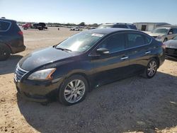 Salvage cars for sale from Copart San Antonio, TX: 2013 Nissan Sentra S