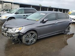 Carros salvage a la venta en subasta: 2017 Honda Accord Sport