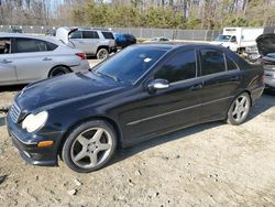 Mercedes-Benz salvage cars for sale: 2005 Mercedes-Benz C 230K Sport Sedan