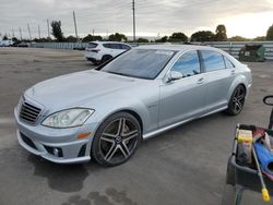 Salvage cars for sale from Copart Miami, FL: 2008 Mercedes-Benz S 63 AMG