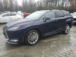 Salvage cars for sale from Copart Cleveland: 2020 Lexus RX 450H L Luxury