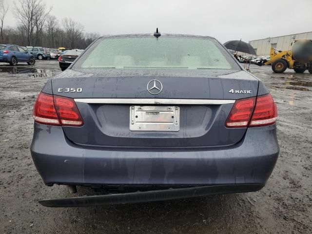 2014 Mercedes-Benz E 350 4matic