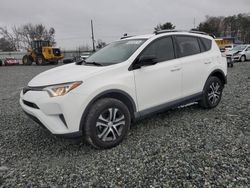 Salvage cars for sale at Mebane, NC auction: 2018 Toyota Rav4 LE