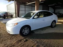 Salvage cars for sale at American Canyon, CA auction: 2010 Hyundai Elantra Blue