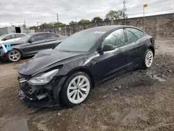 Tesla Model 3 Vehiculos salvage en venta: 2022 Tesla Model 3