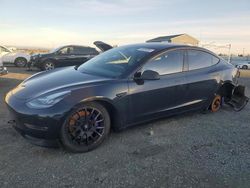 Salvage cars for sale at Antelope, CA auction: 2020 Tesla Model 3