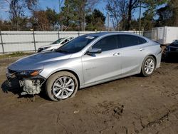 Salvage cars for sale at Hampton, VA auction: 2022 Chevrolet Malibu LT