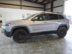 Jeep Cherokee salvage cars for sale: 2019 Jeep Cherokee Trailhawk