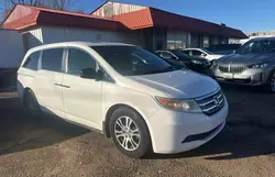 Salvage cars for sale at Florence, MS auction: 2011 Honda Odyssey EXL