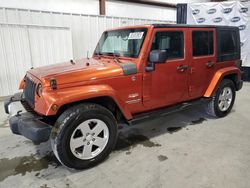 Salvage cars for sale at Byron, GA auction: 2009 Jeep Wrangler Unlimited Sahara