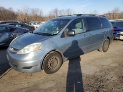 Salvage cars for sale at Marlboro, NY auction: 2006 Toyota Sienna CE