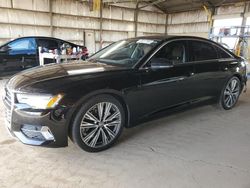 Audi salvage cars for sale: 2019 Audi A6 Premium Plus