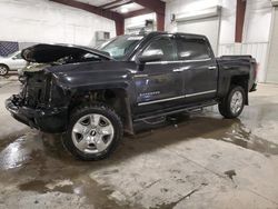 Salvage cars for sale at Avon, MN auction: 2017 Chevrolet Silverado K1500 LT