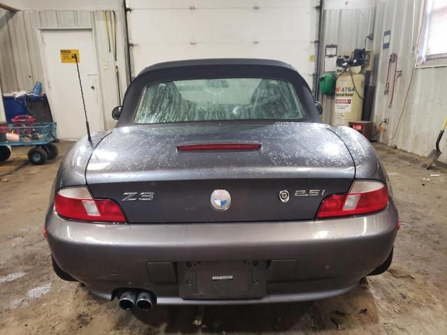 2001 BMW Z3 2.5