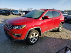 Salvage cars for sale at West Warren, MA auction: 2020 Jeep Compass Latitude