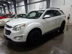 Chevrolet Equinox lt Vehiculos salvage en venta: 2016 Chevrolet Equinox LT