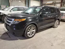 Salvage cars for sale at Eldridge, IA auction: 2014 Ford Explorer XLT