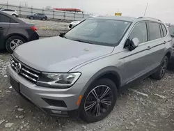 Salvage cars for sale at Cahokia Heights, IL auction: 2019 Volkswagen Tiguan SE