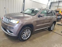 4 X 4 for sale at auction: 2017 Jeep Grand Cherokee Summit