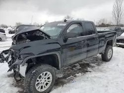 Salvage trucks for sale at London, ON auction: 2014 GMC Sierra K1500 SLE