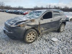 Salvage cars for sale at Barberton, OH auction: 2015 Jeep Cherokee Latitude