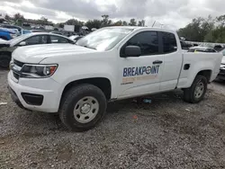 Salvage cars for sale at Riverview, FL auction: 2019 Chevrolet Colorado