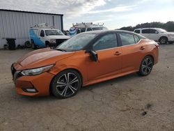 Salvage cars for sale at Shreveport, LA auction: 2021 Nissan Sentra SR