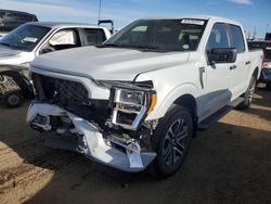 Salvage cars for sale at Brighton, CO auction: 2022 Ford F150 Supercrew