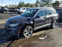 Vehiculos salvage en venta de Copart Denver, CO: 2016 Volkswagen Tiguan S