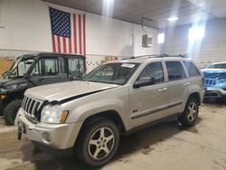 Salvage cars for sale at Des Moines, IA auction: 2007 Jeep Grand Cherokee Laredo