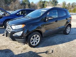 Salvage cars for sale at Mendon, MA auction: 2020 Ford Ecosport SE