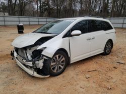 Salvage cars for sale at Austell, GA auction: 2016 Honda Odyssey Touring