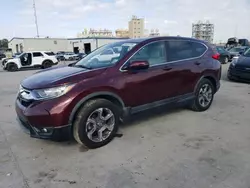 Salvage cars for sale at New Orleans, LA auction: 2018 Honda CR-V EXL