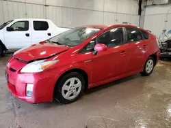 Salvage cars for sale at Franklin, WI auction: 2010 Toyota Prius