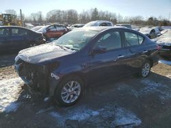 Salvage cars for sale from Copart Chalfont, PA: 2018 Nissan Versa S