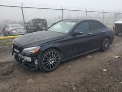 Salvage cars for sale from Copart Houston, TX: 2019 Mercedes-Benz C300