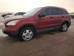 Salvage cars for sale at Grand Prairie, TX auction: 2008 Honda CR-V LX