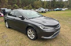 Salvage cars for sale from Copart Jacksonville, FL: 2016 Chrysler 200 Limited