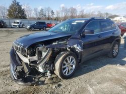 Salvage cars for sale at Spartanburg, SC auction: 2015 Jeep Cherokee Limited