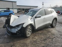 Salvage cars for sale at Leroy, NY auction: 2020 Ford Escape Titanium