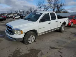 Salvage trucks for sale at Bridgeton, MO auction: 2004 Dodge RAM 1500 ST