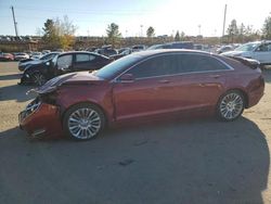 Salvage cars for sale at Gaston, SC auction: 2016 Lincoln MKZ